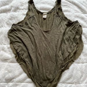 Olive Green Tank Top